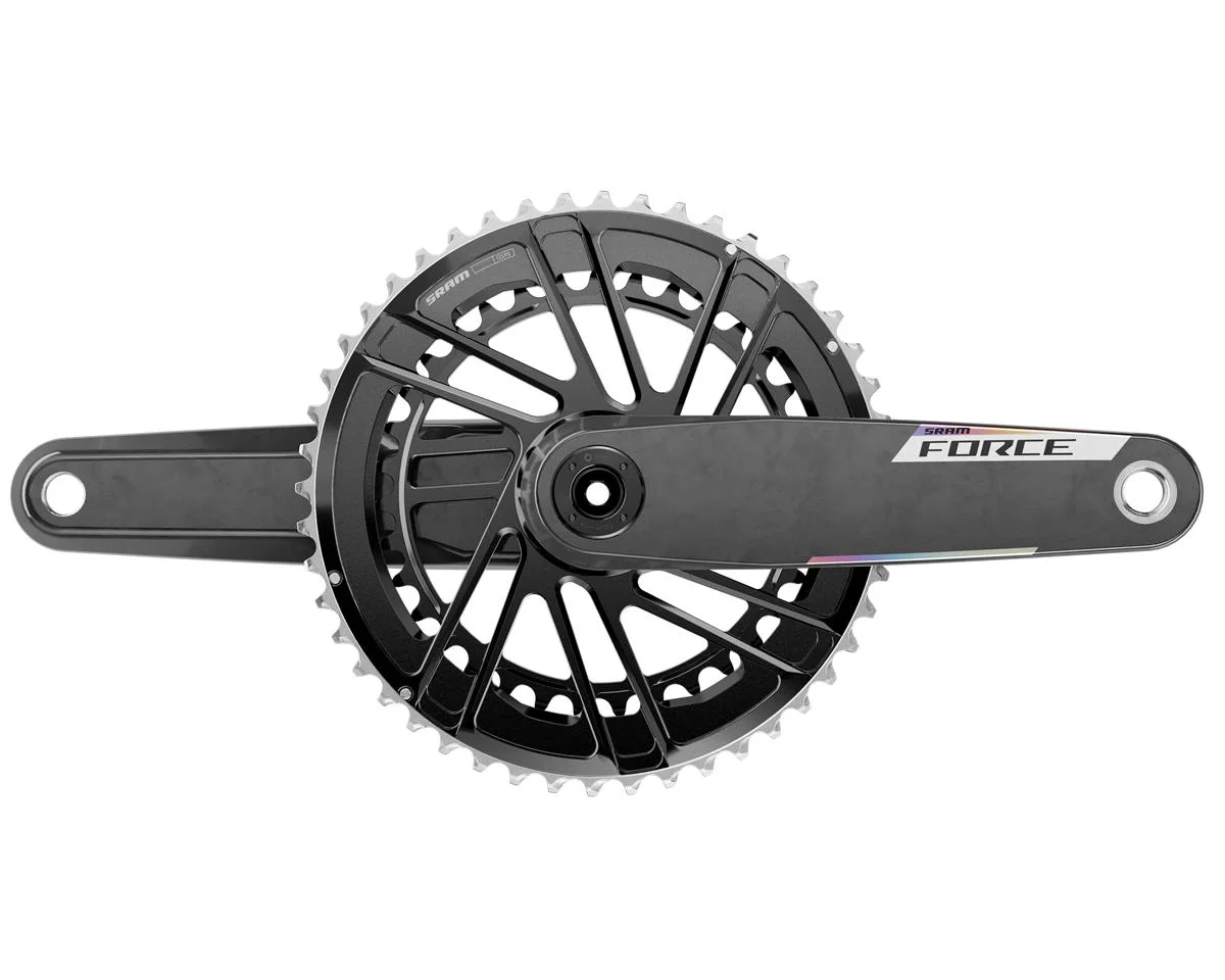 SRAM Force AXS Direct Mount Crankset (Black) (2 x 12 Speed) (DUB) (172.5mm) (50/37T) (E1)